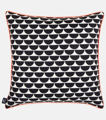 Pesce Balestra printed silk cushion | Fornasetti