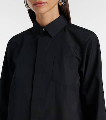 Poplin shirt dress | Sacai