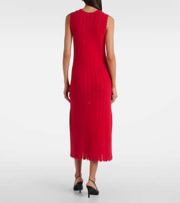 Sissi open-knit cotton midi dress | Altuzarra
