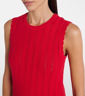 Sissi open-knit cotton midi dress | Altuzarra