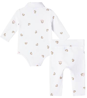Baby logo bodysuit and leggings set | Burberry Kids