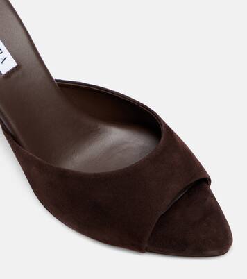 Bisous 65 suede mules | Aquazzura