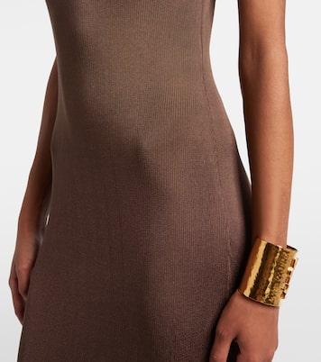 Ribbed-knit maxi dress | Saint Laurent