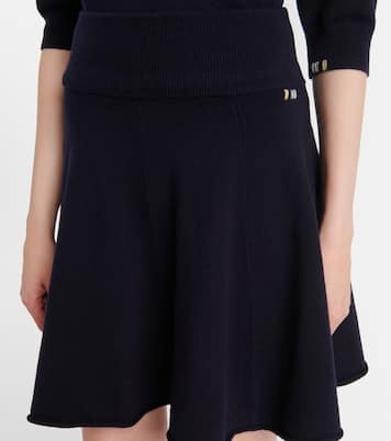 Minigonna da bambina in misto cashmere | Extreme Cashmere