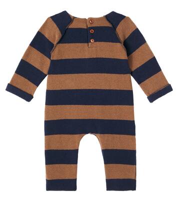 Baby Wolfgang striped cotton-blend onesie | 1 + in the Family