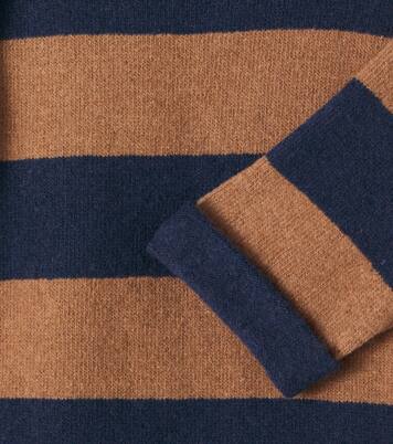 Baby Wolfgang striped cotton-blend onesie | 1 + in the Family