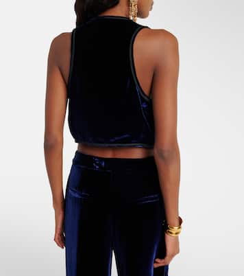 Paisley velvet vest | Etro