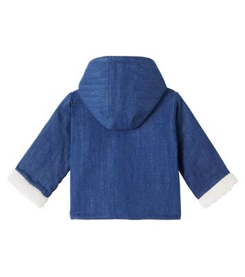 Baby embroidered denim jacket | Louise Misha