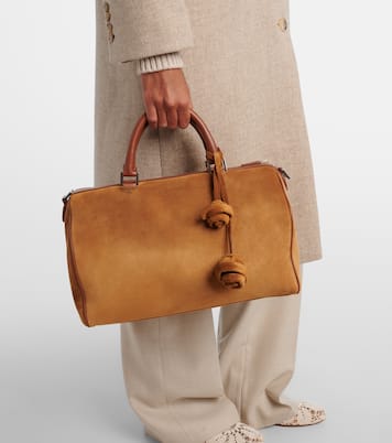 Weekender Varsovia aus Veloursleder | Magda Butrym