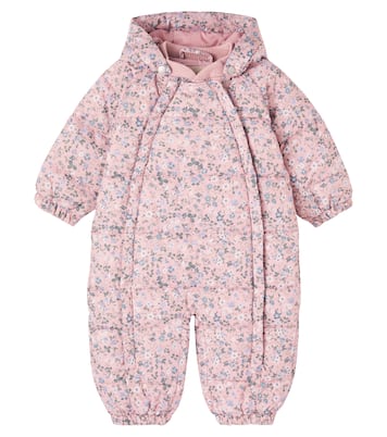 Baby Edem floral snowsuit | Wheat