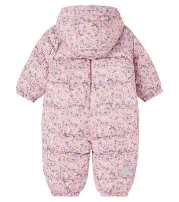 Baby Edem floral snowsuit | Wheat