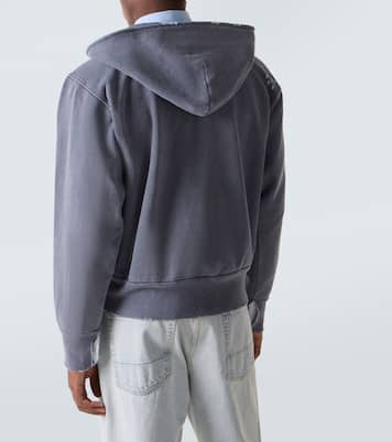Relic distressed cotton jersey hoodie | Our Legacy