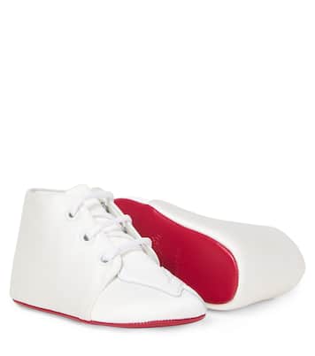 Bébé – Bottines Baby Love en crêpe de satin | Christian Louboutin Kids