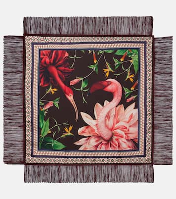 Foulard imprimé en soie | La DoubleJ