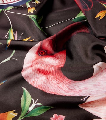 Foulard imprimé en soie | La DoubleJ