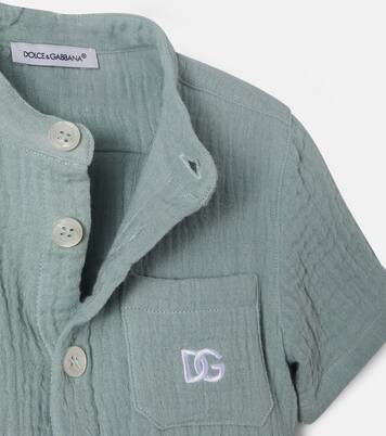Bébé – Chemise DG en coton | Dolce&Gabbana Kids