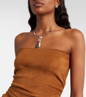 Robe Salma en daim | Stouls