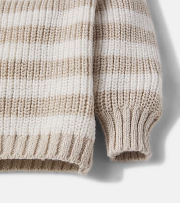 Baby - Pullover Xaloc in cotone e lino | 1 + in the Family