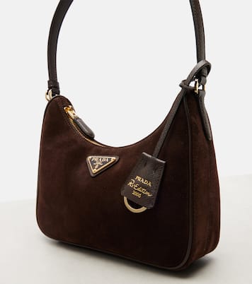 Prada Re-Edition suede shoulder bag | Prada