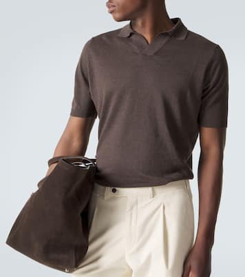 Polo en lin et coton | Thom Sweeney