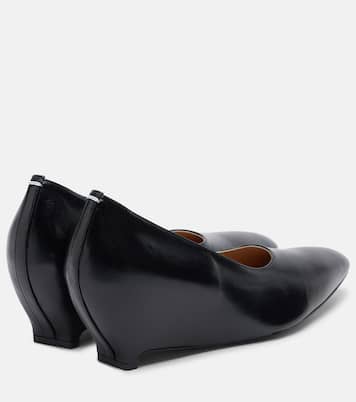 Wedge-Pumps aus Leder | Maison Margiela