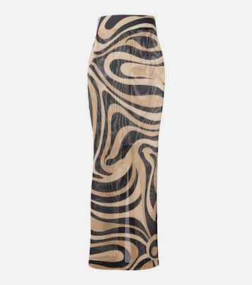 Marmo tulle maxi skirt | Pucci