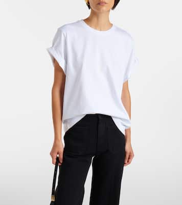 T-shirt Tilly in jersey di cotone | Victoria Beckham