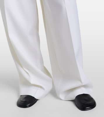 Weite Hose Alexandra aus Wolle | Calvin Klein Collection