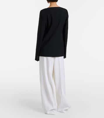 Weite Hose Alexandra aus Wolle | Calvin Klein Collection