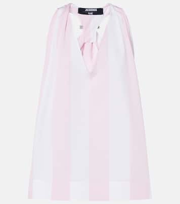 Norma striped cotton poplin top | Jacquemus