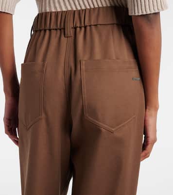 Gerade Hose Monili aus einem Baumwollgemisch | Brunello Cucinelli