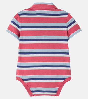 Baby striped cotton jersey bodysuit | Polo Ralph Lauren Kids