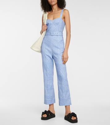Harper belted jumpsuit | Simkhai