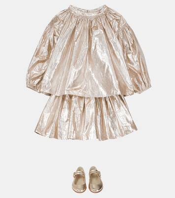 Jupe Suzon en taffetas de coton mélangé | Bonpoint