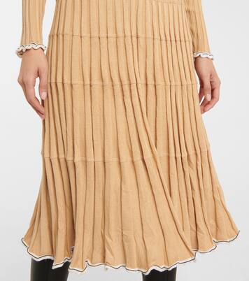 Midikleid aus einem Seidengemisch | Proenza Schouler