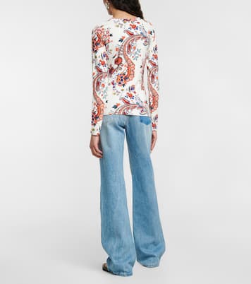 Longsleeve aus Jersey | Rabanne