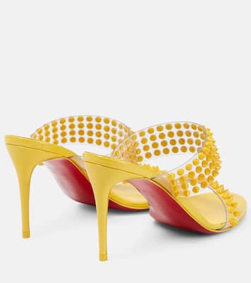 Spike Only 85 PVC and leather sandals | Christian Louboutin