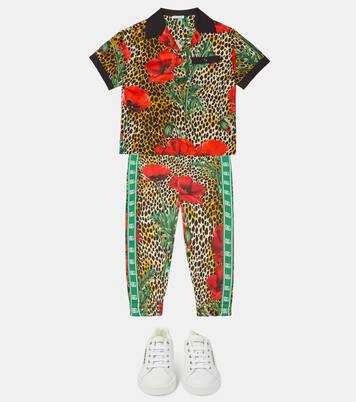 Bedrucktes Hemd aus Baumwolle | Dolce&Gabbana Kids