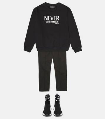 Logo sock sneakers | Versace Kids