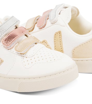 V-10 leather and suede sneakers | Veja Kids