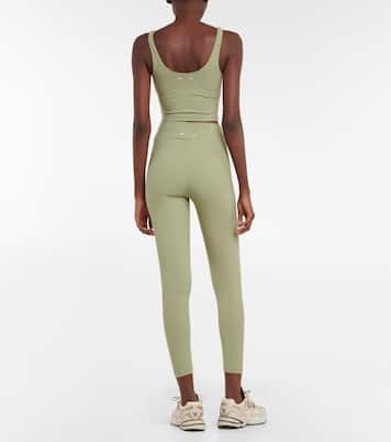 Mid-Rise Leggings Peached | The Upside