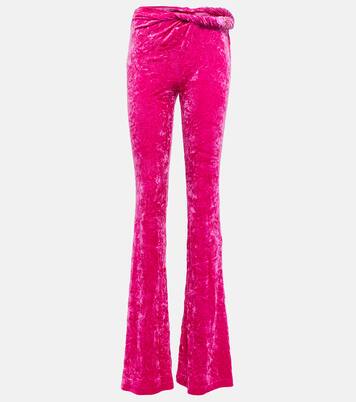 Flared velvet pants | Versace
