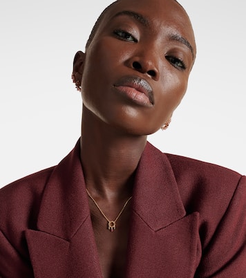 18kt gold necklace with sapphires | Suzanne Kalan