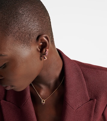 18kt gold necklace with sapphires | Suzanne Kalan