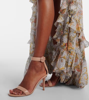 Sandalen Portofino 85 aus Leder | Gianvito Rossi