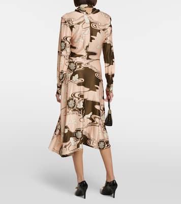 Abito midi con stampa | Jil Sander