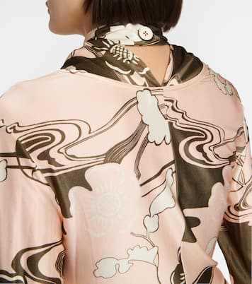 Abito midi con stampa | Jil Sander