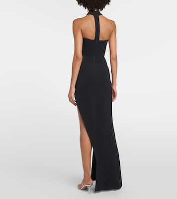 Robe longue à cristaux | David Koma