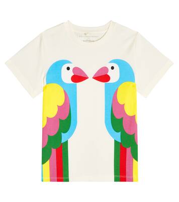 Printed cotton jersey T-shirt | Stella McCartney Kids