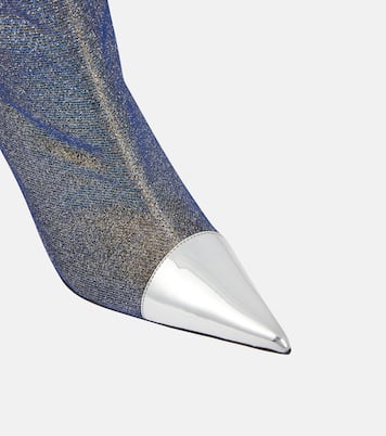 Stivali al ginocchio metallizzati | Alexandre Vauthier